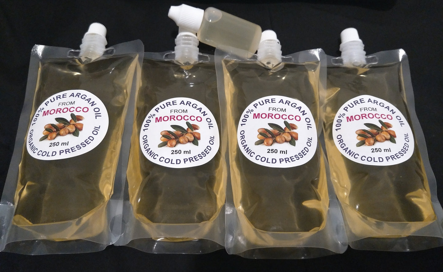 COLD-PRESSED MOROCCAN ARGAN OIL, 100% PURE ORGANIC OIL, FREE POSTAGE IN AUSTRALIA