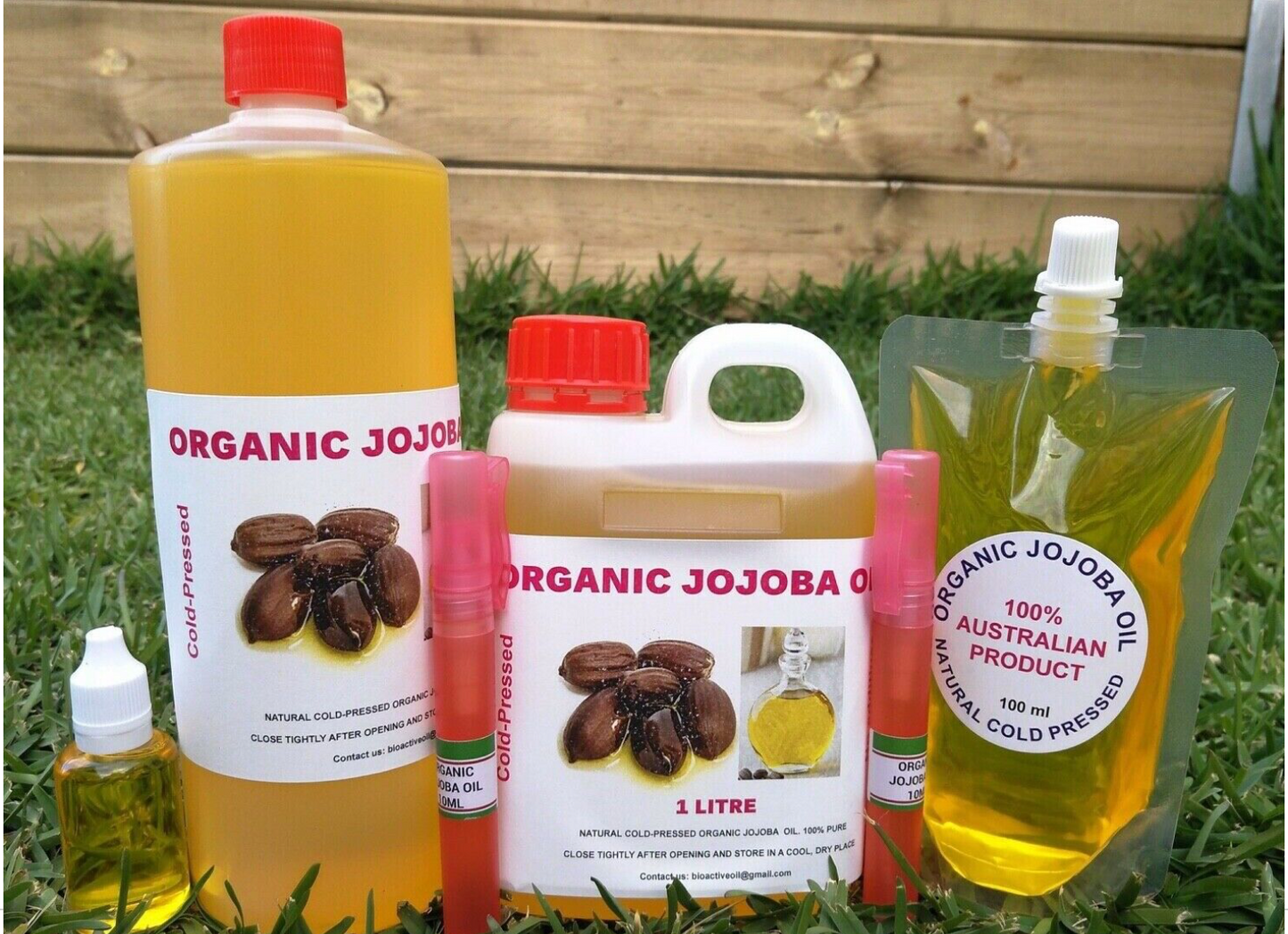 CHEAPEST ORGANIC JOJOBA OIL - FREE ARGAN OIL, ROSEHIP OIL, VITAMIN E, ALMOND OIL