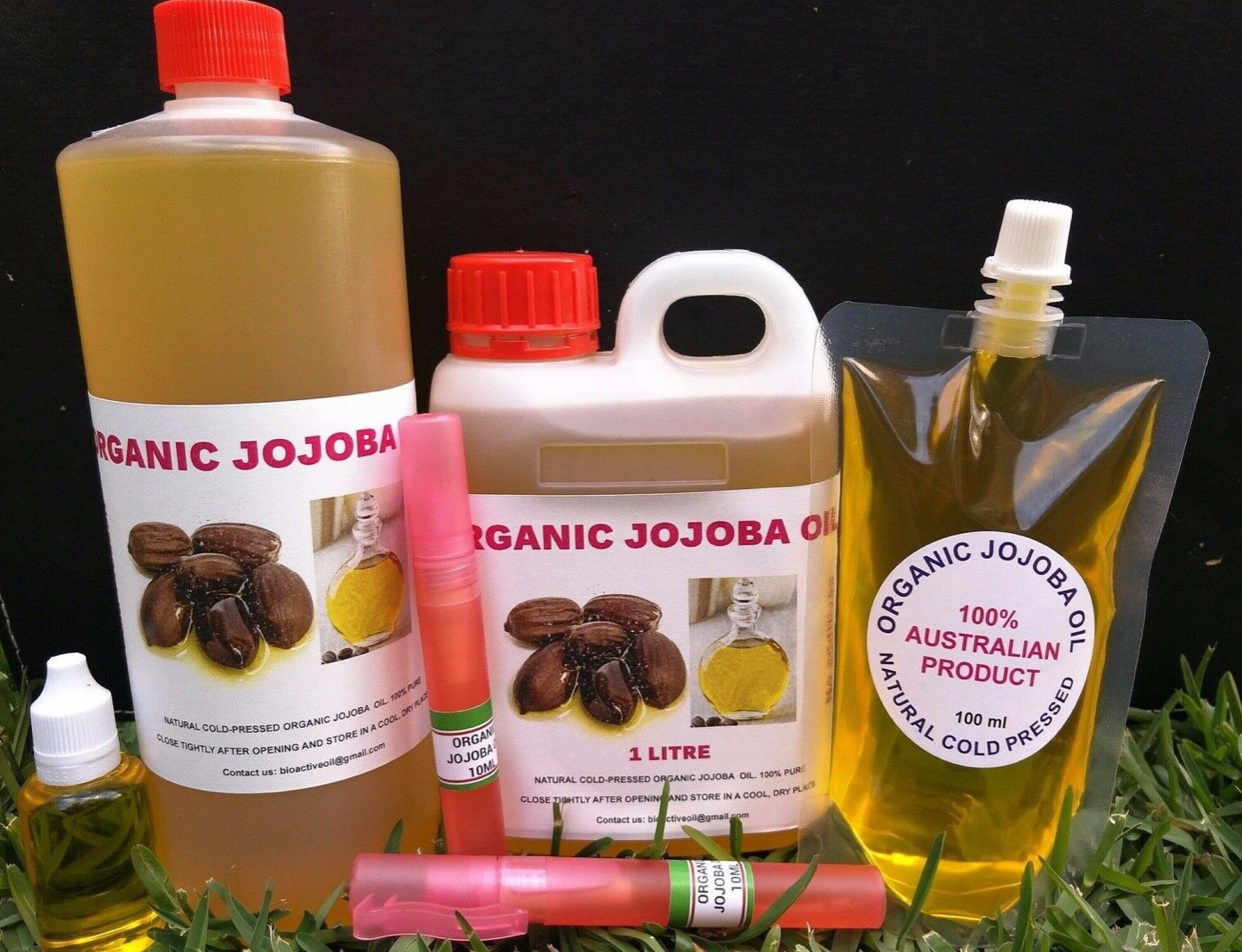 CHEAPEST ORGANIC JOJOBA OIL - FREE ARGAN OIL, ROSEHIP OIL, VITAMIN E, ALMOND OIL